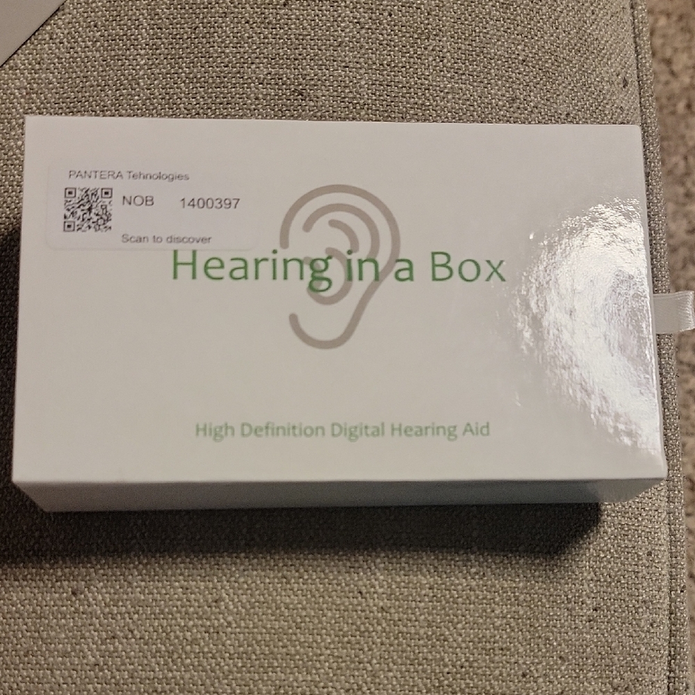 Hearing in a Box High Definition Digital Hearing Aid - White